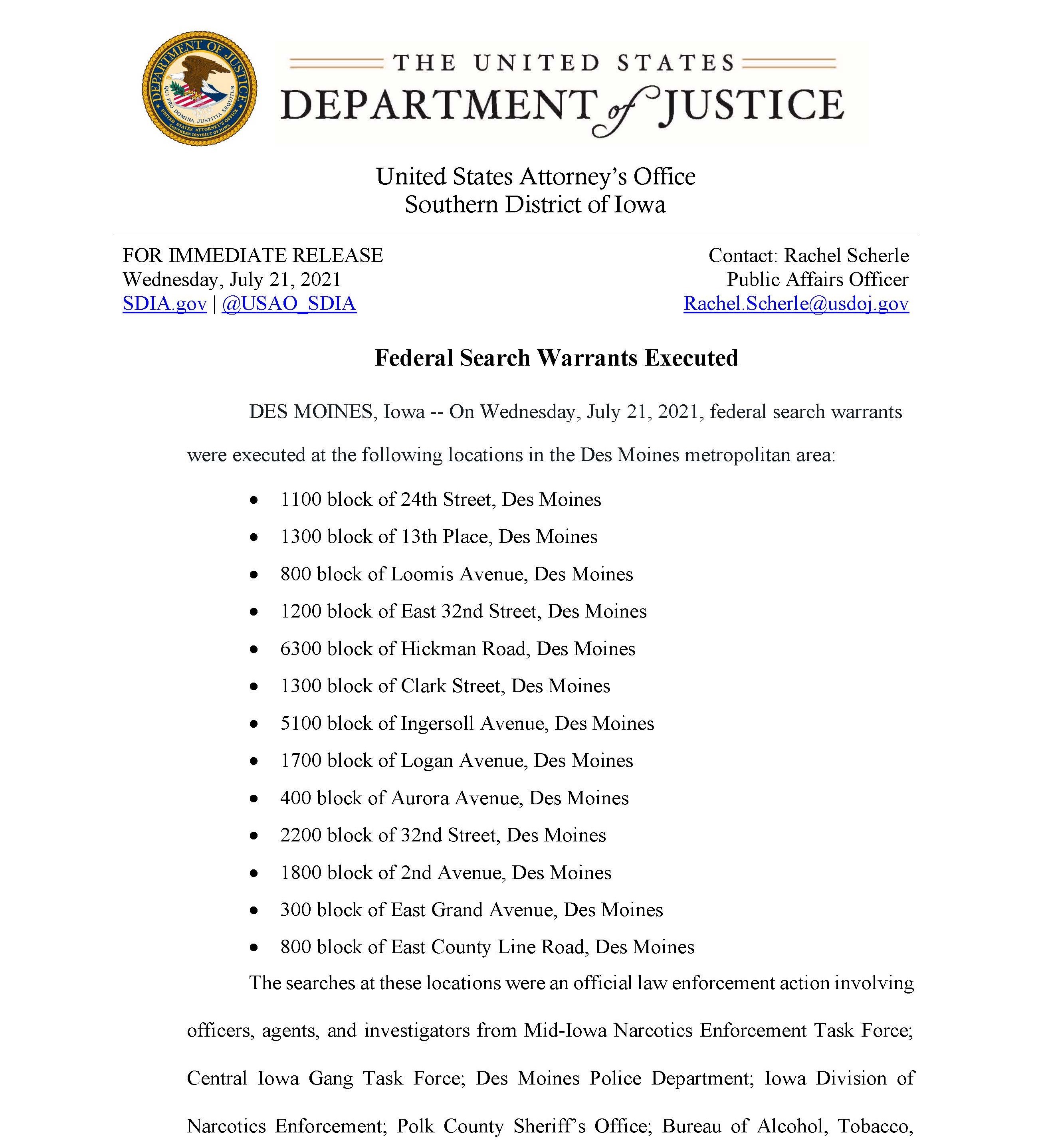 federal-search-warrants-executed-iowa-department-of-public-safety